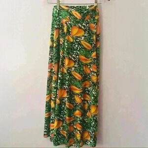 Emily Stacy Floral Maxi Skirt Small NWT